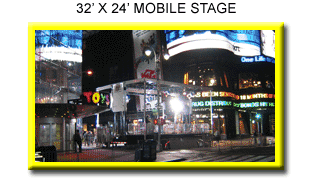 Mega Stage 32' x 24' Mobile Stage
